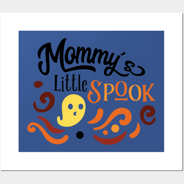 Halloween Mommy's little spook Wall Art by holidaystore